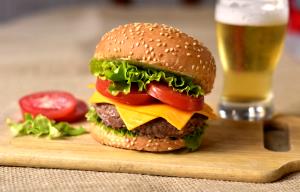 Quantas calorias em 1 Porçoes Hamburguer De Patinho?