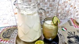 Quantas calorias em 1 Porçoes Limonada Suíça C/ Creme Leite?