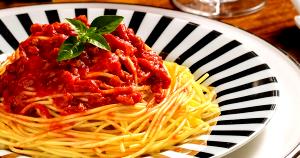 Quantas calorias em 1 Porçoes Macarrao A Bolhonesa Vegetariana?