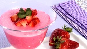 Quantas calorias em 1 Porçoes Mousse De İogurte?