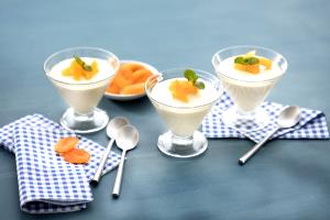 Quantas calorias em 1 Porçoes Mousse Fácil De Damasco?