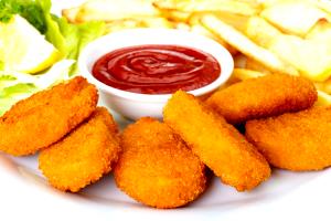 Quantas calorias em 1 Porçoes Nuggets Fit?