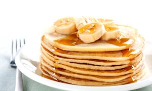 Quantas calorias em 1 Porçoes Panqueca Banana?