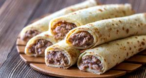 Quantas calorias em 1 Porçoes Panqueca Integral De Atum?
