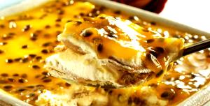 Quantas calorias em 1 Porçoes Pave De Maracujá?