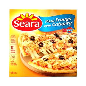 Quantas calorias em 1 Porçoes Pizza De Frango Angeloni?