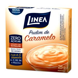 Quantas calorias em 1 Porçoes Pudim De Caramelo Linea (Preparado)?