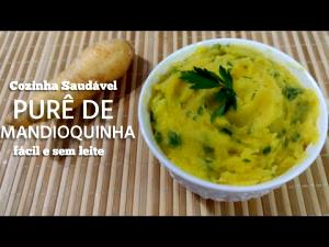 Quantas calorias em 1 Porçoes Purê De Mandioquinha Sem Leite?