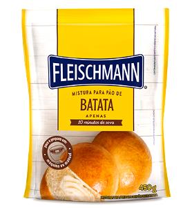 Quantas calorias em 1 Porçoes Pão De Batata Fleischmann?