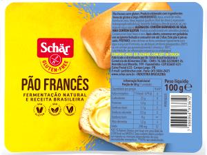 Quantas calorias em 1 Porçoes Pão Frances Sem Trigo?
