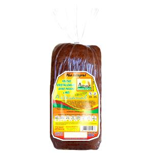 Quantas calorias em 1 Porçoes Pão Integral Com Frutas Cristalizadas?