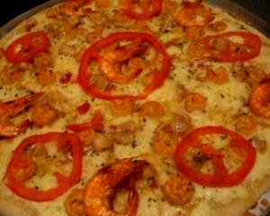 Quantas calorias em 1 Porçoes PIZZA DE CAMARAO?