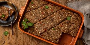 Quantas calorias em 1 Porçoes Quibe Com Aveia?