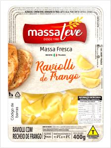 Quantas calorias em 1 Porçoes Ravioli Ao Molho De Frango?