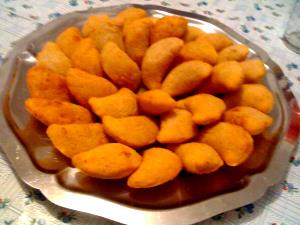 Quantas calorias em 1 Porçoes Risoli?