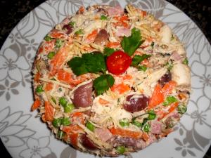 Quantas calorias em 1 Porçoes Salpicão Light Da Eliza?