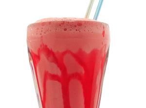 Quantas calorias em 1 Porçoes Shake De Morango?