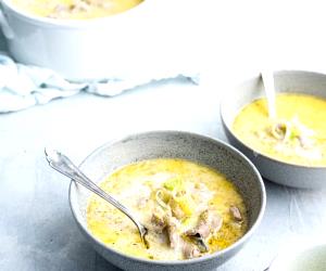 Quantas calorias em 1 Porçoes Sopa Dinamarquesa?