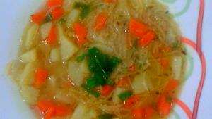 Quantas calorias em 1 Porçoes SOPA RÁPIDA?