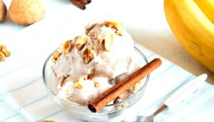Quantas calorias em 1 Porçoes Sorvete De Banana Com Canela?
