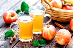 Quantas calorias em 1 Porçoes Suco De Vinagre De Maçã E Mel?