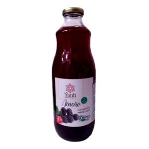Quantas calorias em 1 Porçoes Suco Natural De Amora?