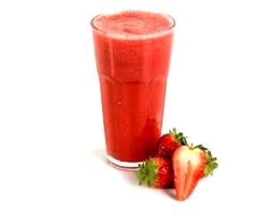 Quantas calorias em 1 Porçoes Suco Natural De Morango Sem Açúcar?