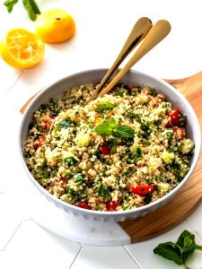 Quantas calorias em 1 Porçoes Tabule De Quinua?