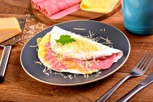 Quantas calorias em 1 Porçoes Tapioca De Presunto E Queijo?