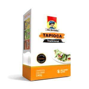 Quantas calorias em 1 Porçoes Tapioca Salgada Terrinha?