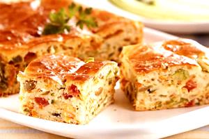 Quantas calorias em 1 Porçoes Torta De Aveia?
