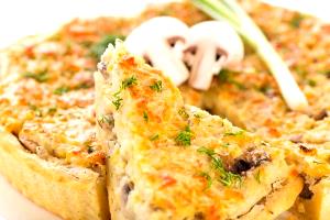 Quantas calorias em 1 Porçoes Torta De Liquidificador Sem Óleo - Frango Light?