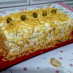 Quantas calorias em 1 Porçoes Torta De Pão De Forma?