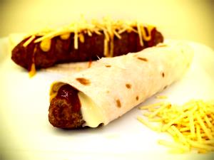 Quantas calorias em 1 Porçoes Wrap Burguer?