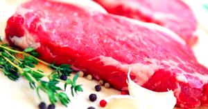 Quantas calorias em 1 Porção (164,0 G) Carne bovina, filé mignon, cru?