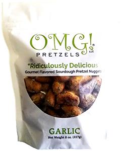Quantas calorias em 1 Pretzel (Incluindo Nuggets) Pretzels?