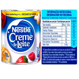 Quantas calorias em 1 Quantidade Referência Por 30 Ml, Bebida Creme de Leite Light?