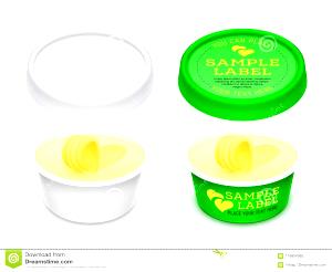 Quantas calorias em 1 Recipiente Individual Margarina?