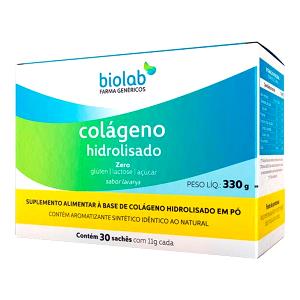 Quantas calorias em 1 sache (11 g) Colageno?