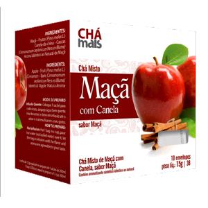 Quantas calorias em 1 sachê (200 ml) Chá de Maçã?