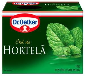 Quantas calorias em 1 sachê Chá de Hortelã?