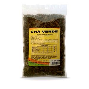 Quantas calorias em 1 saquinho (1,6 g) Chá Verde Natural?