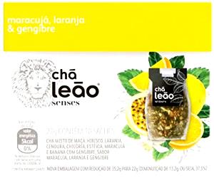 Quantas calorias em 1 saquinho (2,2 g) Chá de Maracujá, Laranja e Gengibre?