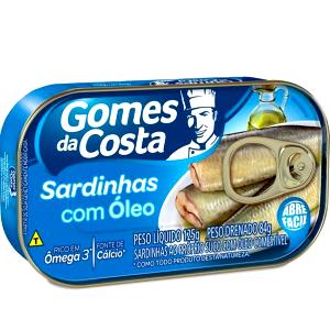 Quantas calorias em 1 Sardinha Sardinhas em Óleo (Enlatado)?