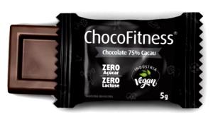 Quantas calorias em 1 tablet (5 g) Chocolate 75% Cacau?