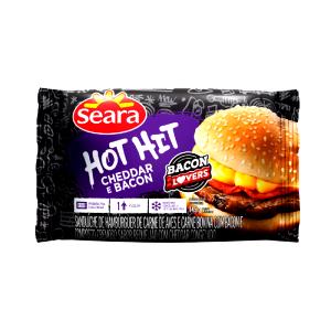 Quantas calorias em 1 unidade (145 g) Hot Hit Cheddar e Bacon?