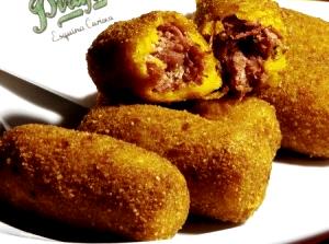 Quantas calorias em 1 unidade (150 g) Bolinho de Carne com Abóbora?
