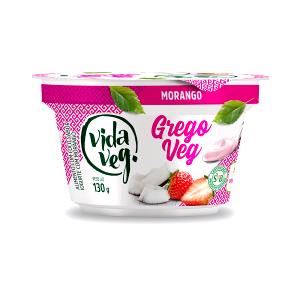 Quantas calorias em 1 unidade (150 g) Grego Veg Morango?