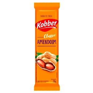 Quantas calorias em 1 unidade (20 g) Barra de Cereal Amendoim?