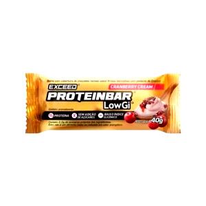 Quantas calorias em 1 unidade (40 g) Barra Proteica Sabor Cranberry?